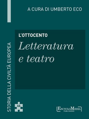 cover image of L'Ottocento--Letteratura e teatro